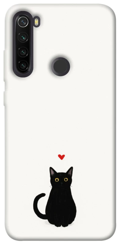 Чохол на Xiaomi Redmi Note 8T cat in love фото 1 з 1