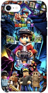 Чехол на Apple iPhone SE (2020) Roblox collage ver.4 фото 1 из 1