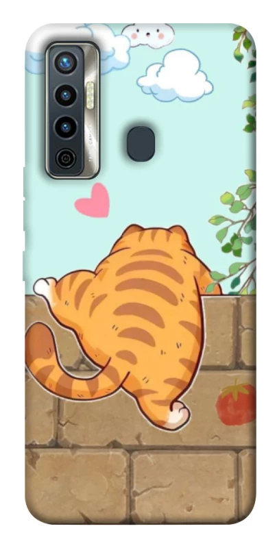 Чохол на TECNO Camon 17 Cat the meow фото 1 з 1