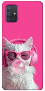 Чохол на Samsung Galaxy A71 Pink kitty фото 1 Чохол на Samsung Galaxy A71 Pink kitty фото 1 з 1