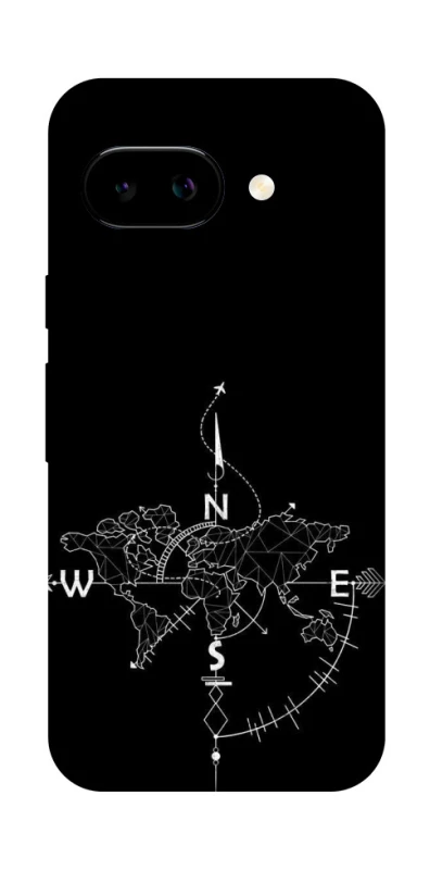 Чехол на Google Pixel 9a Travel Map фото 1 из 1