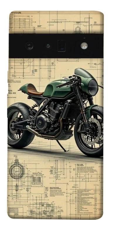 Чохол на Google Pixel 6 Pro Bike model фото 1 з 1