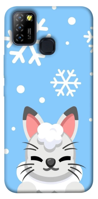 Чохол на Infinix Hot 10 Lite Adopt Me Snow Kitty Smile фото 1 з 1