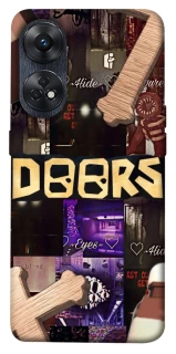 Чехол на Oppo Reno 8T 4G Roblox doors dark mode фото 1 из 1