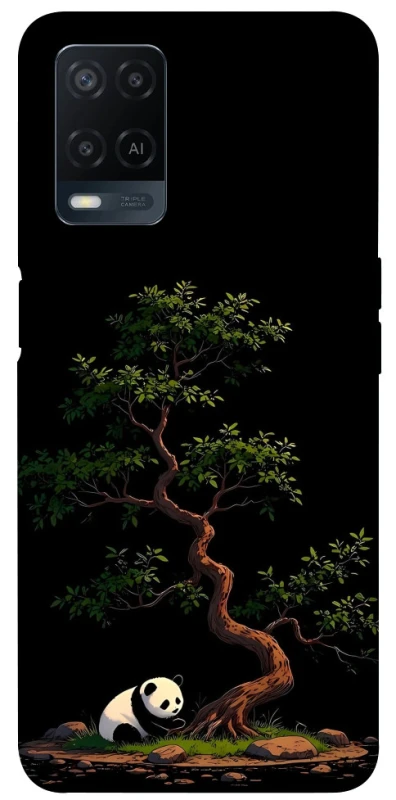 Чохол на Oppo A54 4G Panda and tree фото 1 з 1