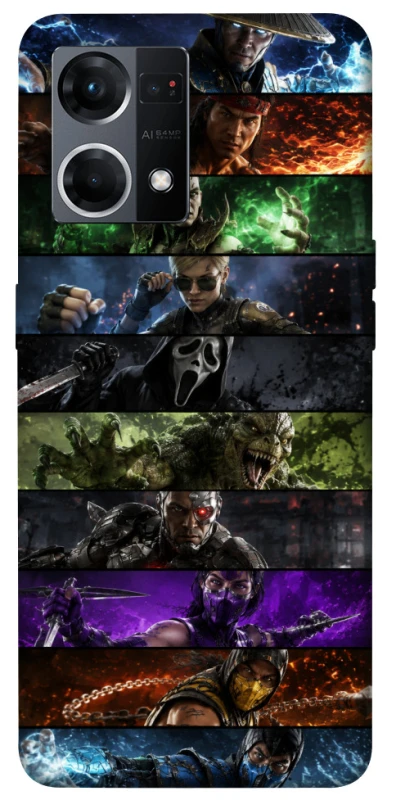 Чохол на Oppo Reno 7 4G Mortal Kombat ver.3 фото 1 з 1