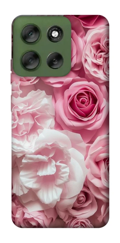 Чохол на Motorola Moto G56 5G Рожеві Квіти фото 1 з 1