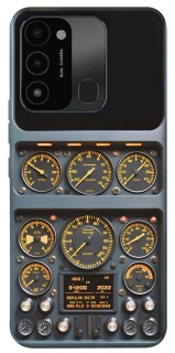 Чохол на TECNO Spark 8C Airplane instrument panel фото 1 з 1
