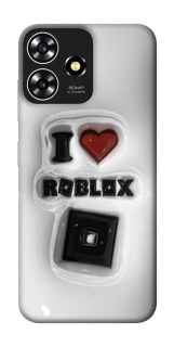 Чохол на ZTE Blade A73 4G I love Roblox фото 1 з 1