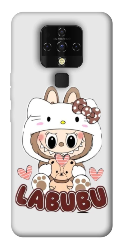 Чохол на TECNO Camon 16 SE Hello Kitty Labubu фото 1 з 1