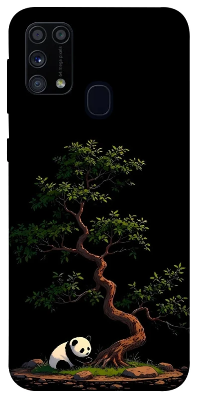 Чехол на Samsung Galaxy M31 Panda and tree фото 1 из 1