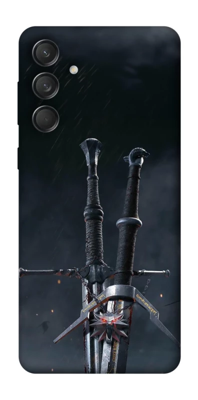 Чохол на Samsung Galaxy M55 Мечі Ведьмака фото 1 з 1