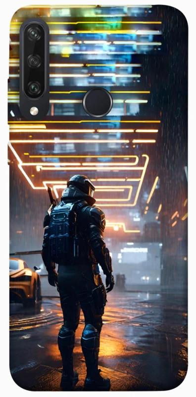 Чохол на Huawei Y6p Cyber character фото 1 з 1