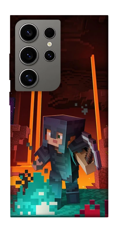 Чохол на Samsung Galaxy S24 Ultra Minecraft game adventure фото 1 з 1