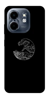 Чехол на Infinix Smart 9 4G / Hot 50i Black tsunami фото 1 Чехол на Infinix Smart 9 4G / Hot 50i Black tsunami фото 1 из 1