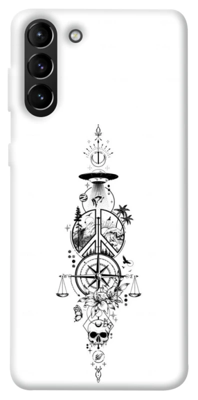 Чехол на Samsung Galaxy S21+ Tattoo ver.7 фото 1 из 1