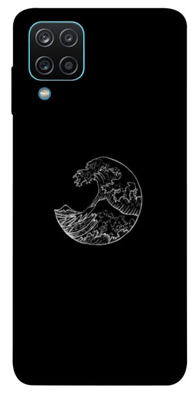 Чохол на Samsung Galaxy M12 Black tsunami фото 1 з 1