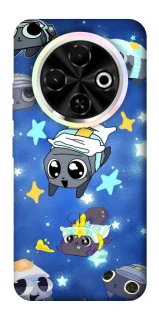 Чехол на TECNO Spark 30C Pebble kitten stars фото 1 из 1