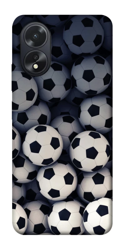 Чохол на Oppo A38 Футбольні м'ячи фото 1 з 1