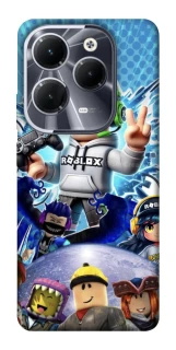 Чехол на Infinix Hot 40 Pro Roblox collage ver.3 фото 1 из 1