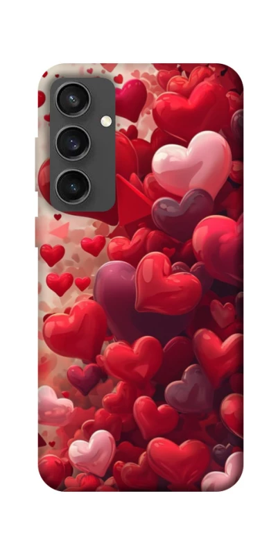 Чехол на Samsung Galaxy S24 FE Many hearts фото 1 из 1