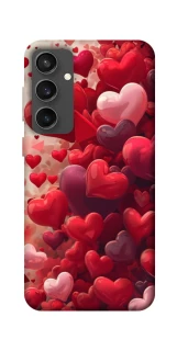 Чохол на Samsung Galaxy S24 FE Many hearts фото 1 з 1