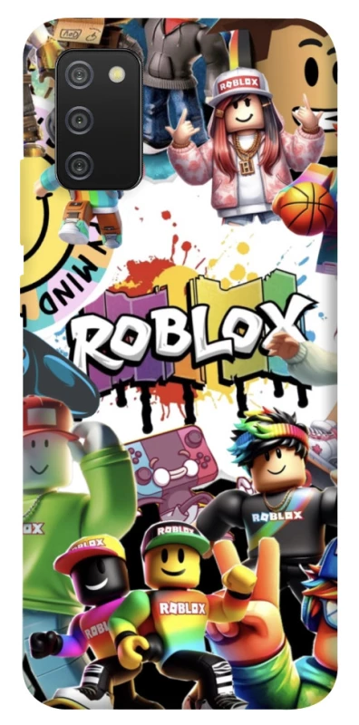 Чохол на Samsung Galaxy A02s Roblox Characters Collage фото 1 з 1
