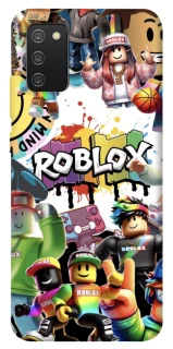 Чехол на Samsung Galaxy A02s Roblox Characters Collage фото 1 из 1