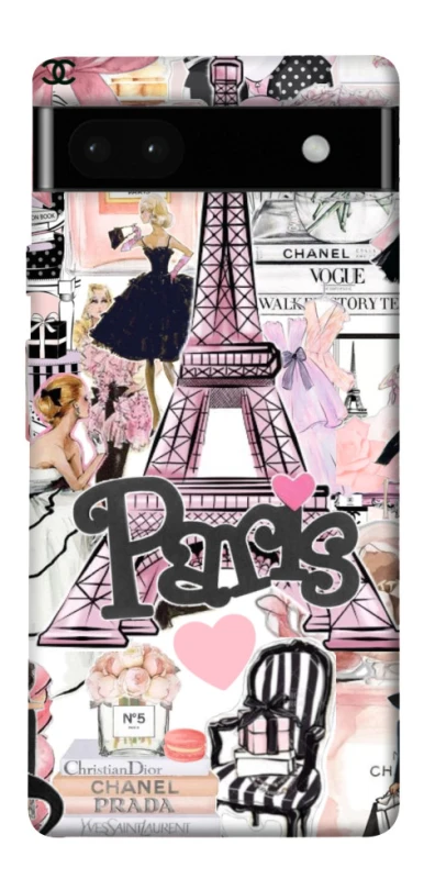 Чехол на Google Pixel 6a Fashion collage ver.8 фото 1 из 1