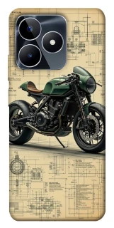 Чехол на Realme C53 Bike model фото 1 из 1