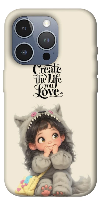 Чохол на Apple iPhone 16 Pro Max Create the life you love фото 1 з 1