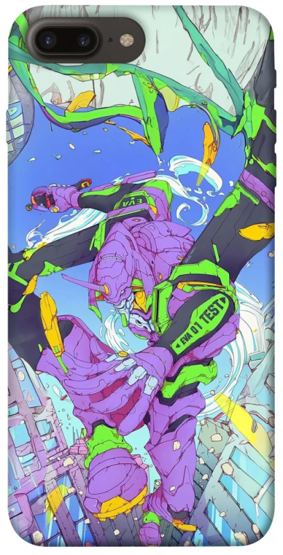 Чехол на Apple iPhone 7 plus / 8 plus Евангелион v2 фото 1 из 1