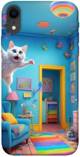 Чохол на Apple iPhone XR (6.1") crazy cat фото 1 з 1