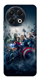 Чехол на TECNO Spark 30 Pro (KL7) Marvel heroes фото 1 из 1