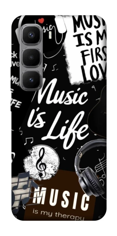 Чехол на Infinix Hot 60 Pro+ Music is Life фото 1 из 1