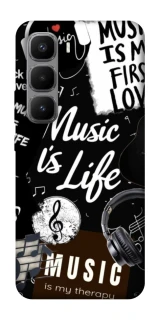 Чохол на Infinix Hot 60 Pro+ Music is Life фото 1 з 1