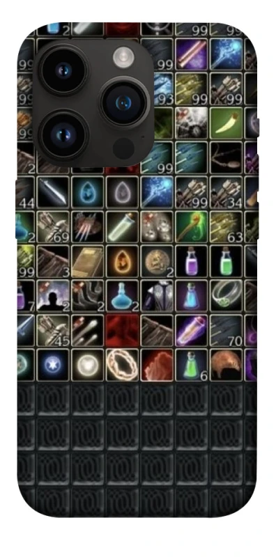 Чехол на Apple iPhone 14 Pro (6.1") Inventory menu ver.2 фото 1 из 1