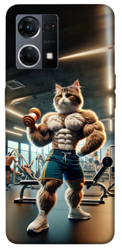 Чохол на Oppo Reno 7 4G Кіт качок фото 1 з 1