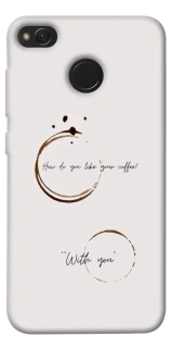 Чехол на Xiaomi Redmi 4X Coffee with you фото 1 из 1