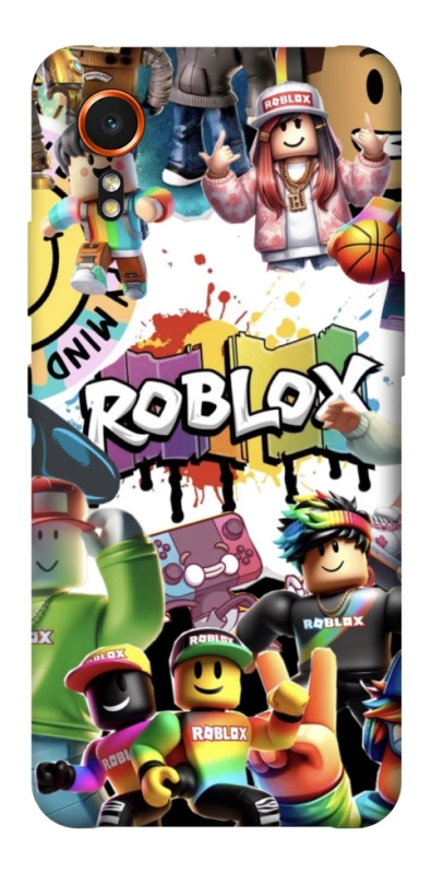 Чохол на Samsung Galaxy Xcover7 Roblox Characters Collage фото 1 з 1
