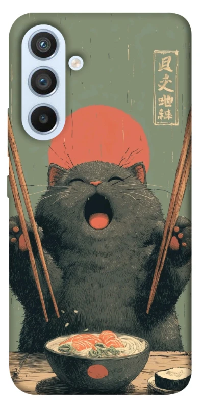 Чехол на Samsung Galaxy A54 5G Hungry Cat фото 1 из 1