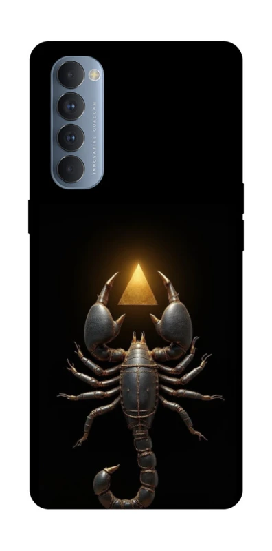Чохол на Oppo Reno 4 Pro Scorpio with Golden Triangle фото 1 з 1