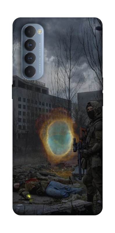 Чехол на Oppo Reno 4 Pro Сталкер v6 фото 1 из 1