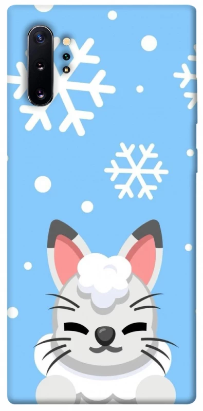 Чехол на Samsung Galaxy Note 10 Plus Adopt Me Snow Kitty Smile фото 1 из 1