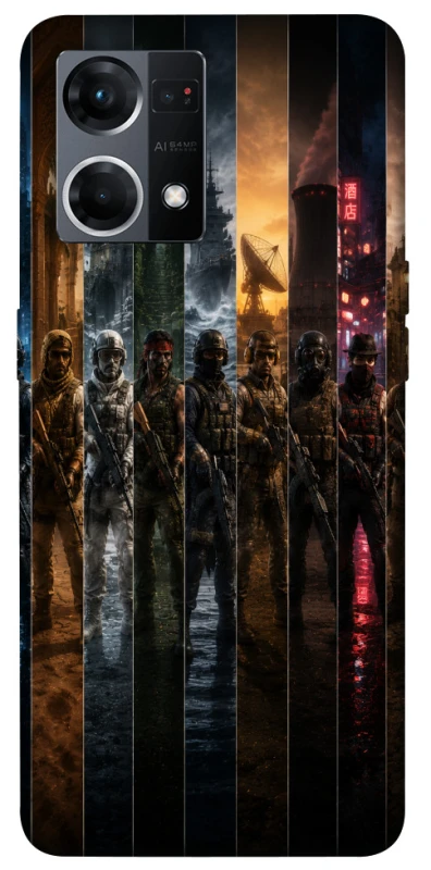 Чохол на Oppo Reno 7 4G Counter-Strike ver.3 фото 1 з 1