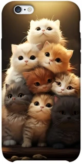 Чехол на Apple iPhone 6/6s plus (5.5") Чехол Kittie Love v2 фото 1 из 1