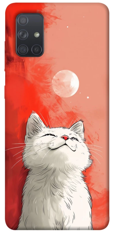 Чохол на Samsung Galaxy A71 Cute kittie фото 1 з 1