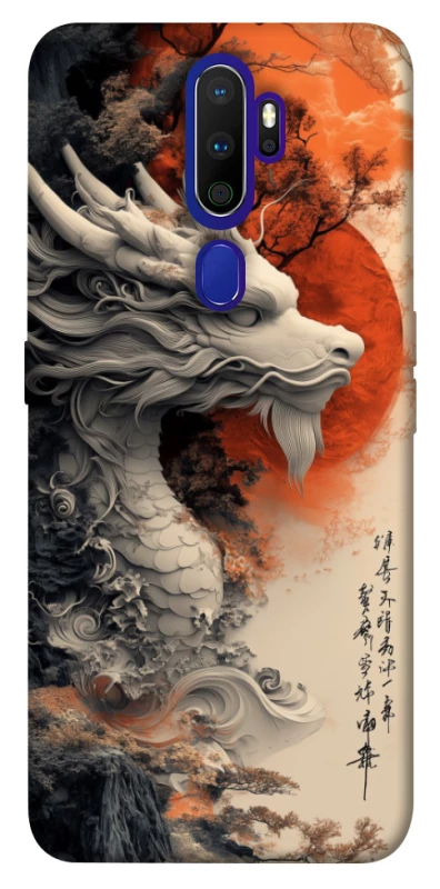 Чохол на Oppo A5 (2020) / Oppo A9 (2020) white dragon фото 1 з 1