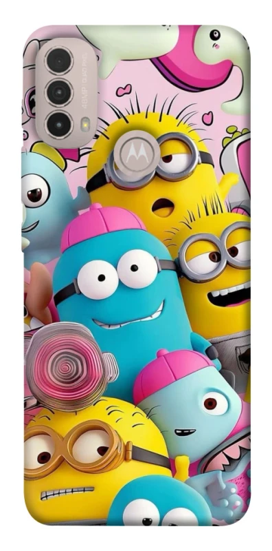 Чохол на Motorola Moto E40 Minions ver.1 фото 1 з 1