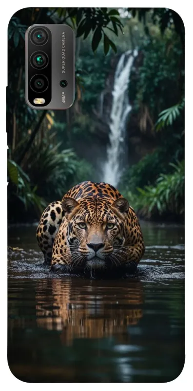 Чохол на Xiaomi Redmi 9T Leopard in water фото 1 з 1